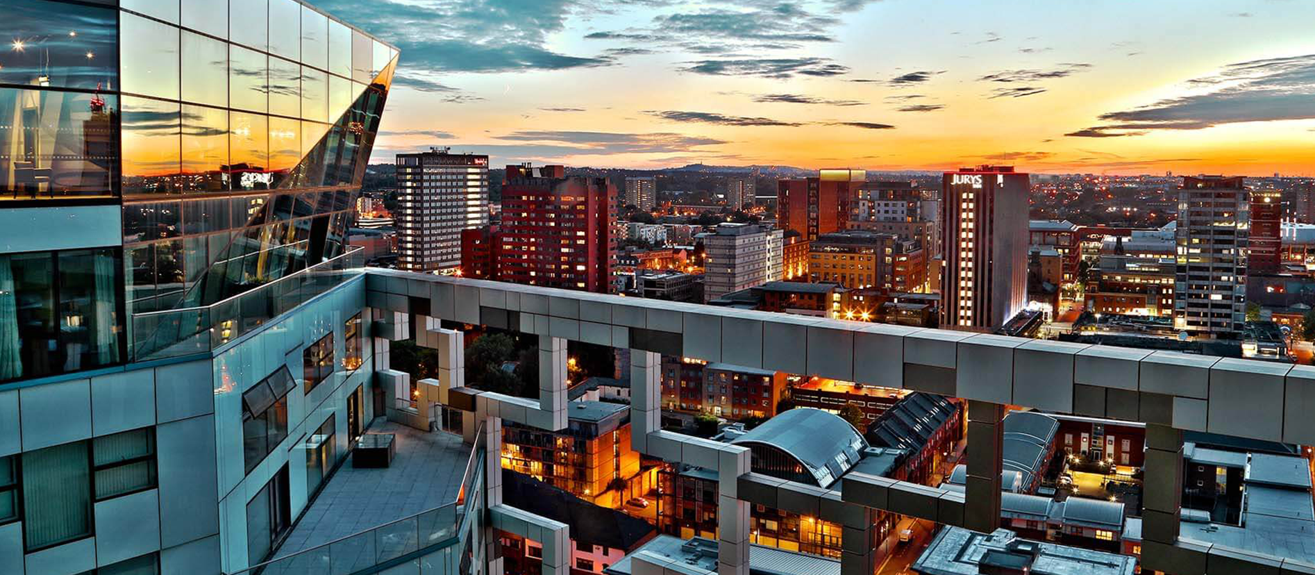 The Cube building in Birmingham